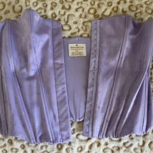 Bridgerton Lavender Corset Top